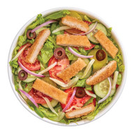 Salada de Frango Empanado