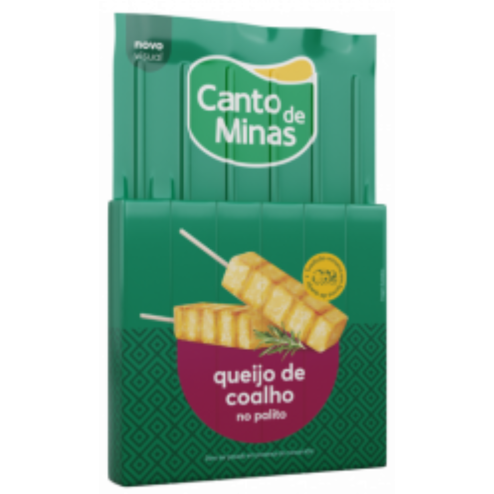 QUEIJO COALHO CANTO DE MINAS C/ ESPETINHO 340G