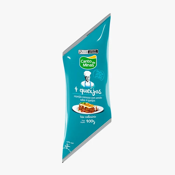 REQUEIJAO CULINARIO 4 QUEIJOS CANTO DE MINAS BS400G¬