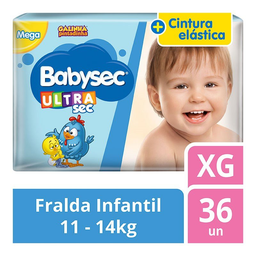 FRALDA BABYSEC ULTRA PROTECT MEGA XG