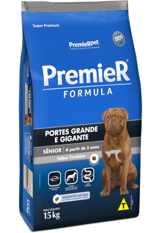 Premier Formula Grande & Gigante Cordeiro 15kg 