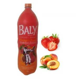 ENERGETICO BALY MORANGO E PESSEGO 2LT