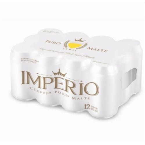 Cerveja Nacional Puro Malte Império 269ml Caixa com 12un