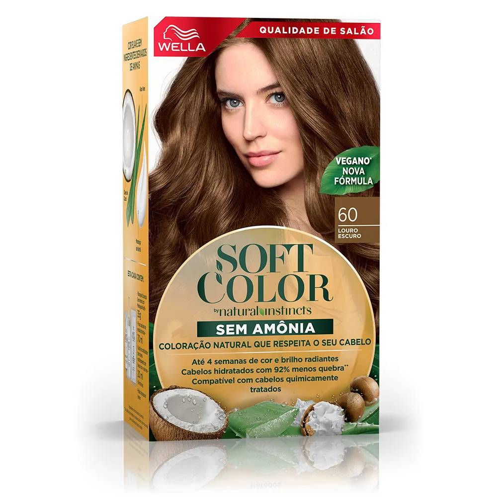 COLORAÇÃO TINTURA SOFT COLOR 60 LOURO ESCURO
