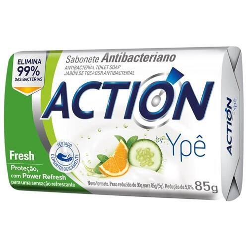 Sabonete Ypê Action Fresh Verde 85g