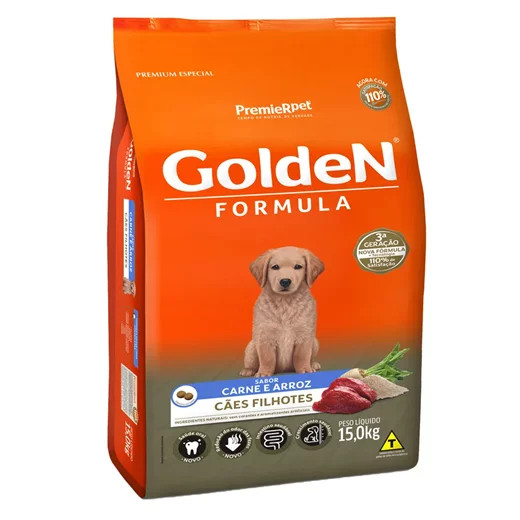 Golden Filhote Carne 15kg