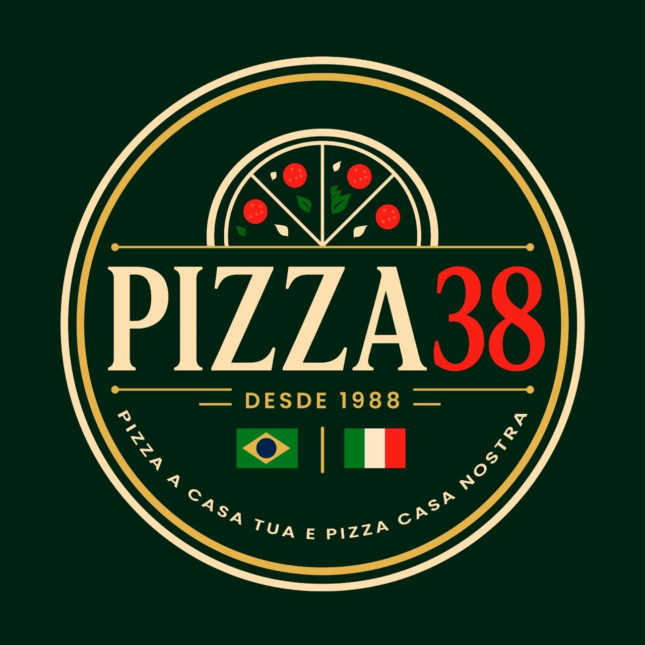 PIZZAS GRANDES 35cm - 2 SABORES