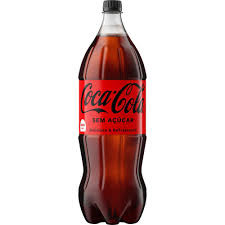 REFRIGERANTE ZERO AÇÚCAR COCA COLA GARRAFA 2L