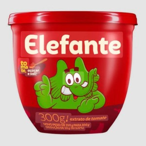 EXTRATO DE TOMATE ELEFANTE 300G