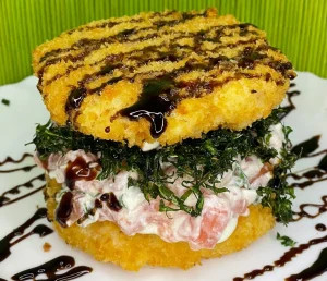 Sushi Burger de Salmao