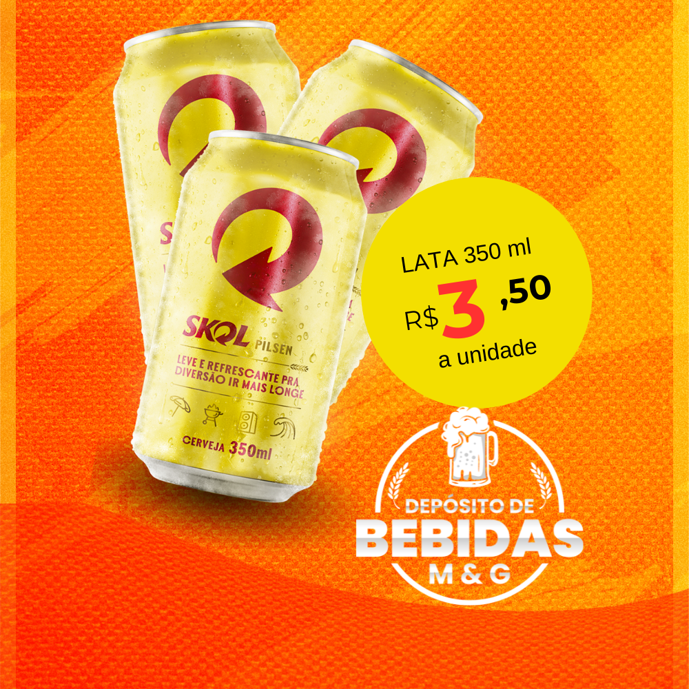 SKOL LATA 350ML