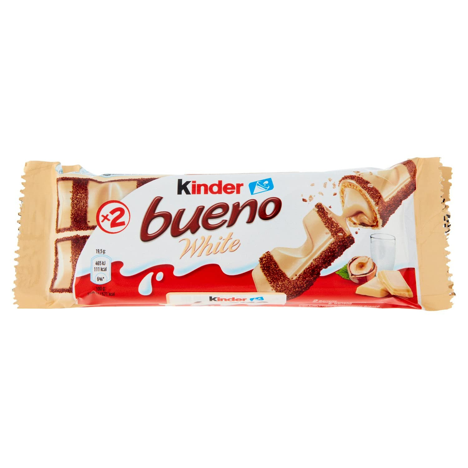 KINDER BUENO WHITE 39G