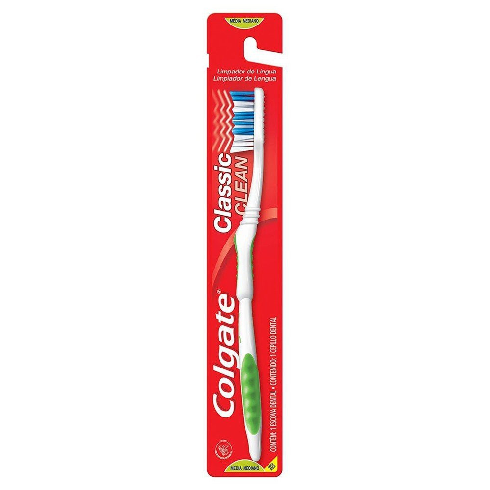 ESCOVA DENTAL COLGATE "MACIA" ESSENCIAL CLEAN