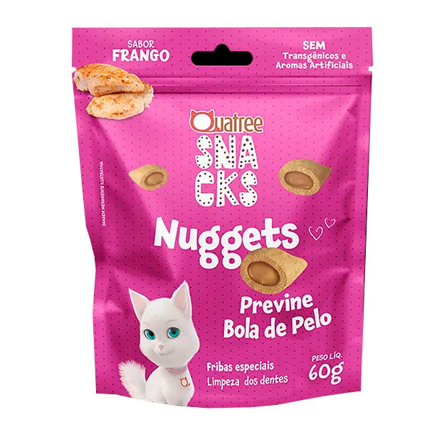 Snack Quatree Bola de pelo 60g
