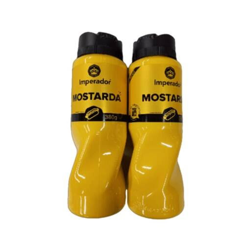 Mostarda Amarela Clássica Imperador 380g com 2un
