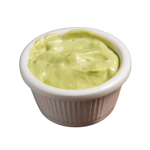 Pote de Maionese Verde