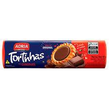BISC RECHEADO TORTINHAS CHOCOLATE 140G