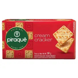 Biscoito Cream Cracker (Piraque) 184g