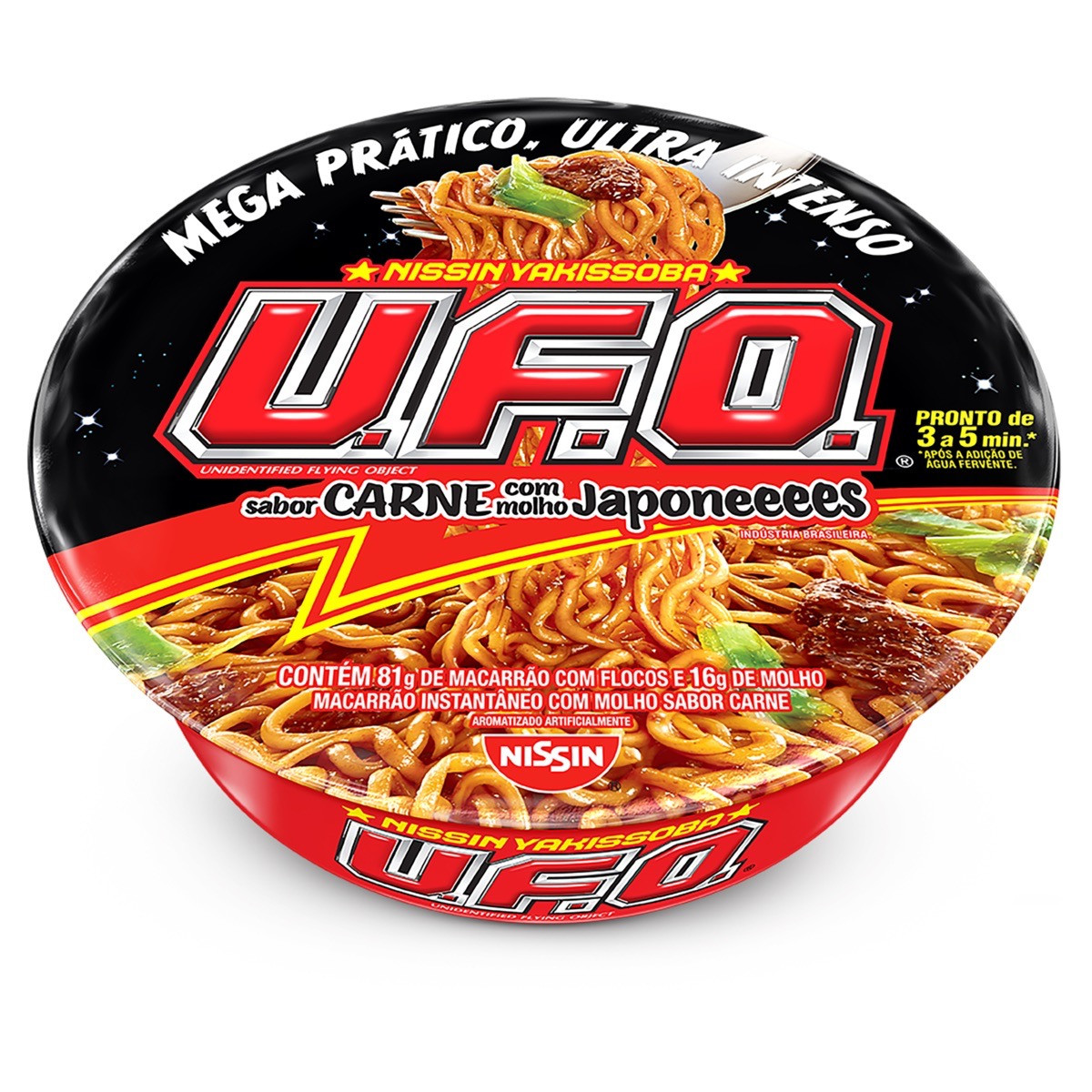MACARRAO INST U.F.O CARNE 81G