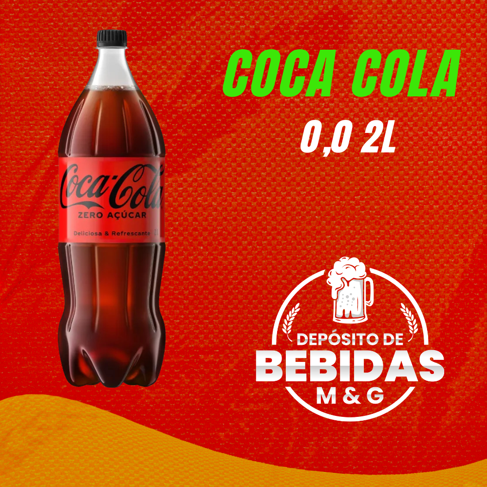COCA COLA 0,0 2L