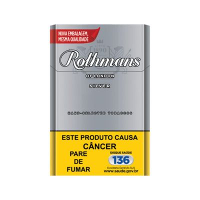 CIGARRO ROTHMANS  SILVER PRATA