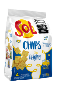 SALGADINHO CHIPS SOL 60G¬