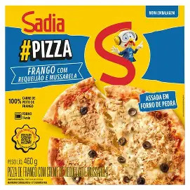 Pizza Sabor Frango com Requeijao e Mussarela (Sadia) 460g