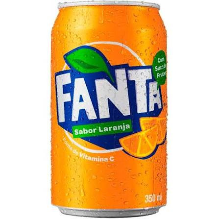 REFRIGERANTE FANTA LARANJA 350ML