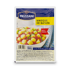 INHOQUE DE BATATA MASSA FRESCA MEZZANI 500G