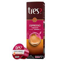 Café Três Corações cápsulas Espresso vibrante c/10un