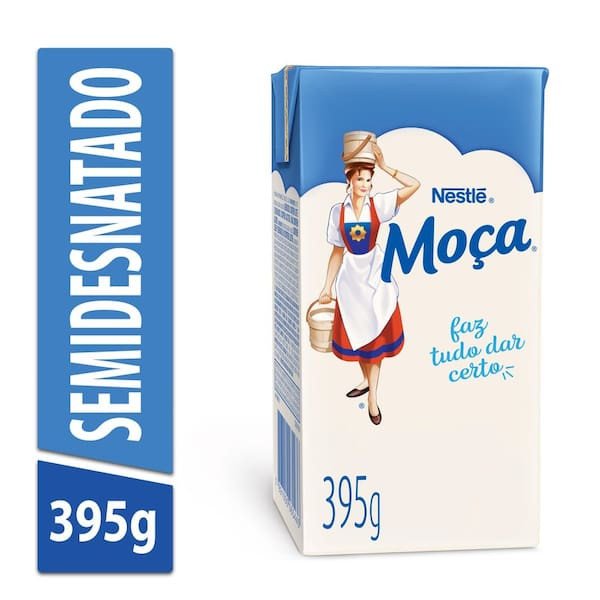 Leite Condensado Semidesnatado Moça 395 g