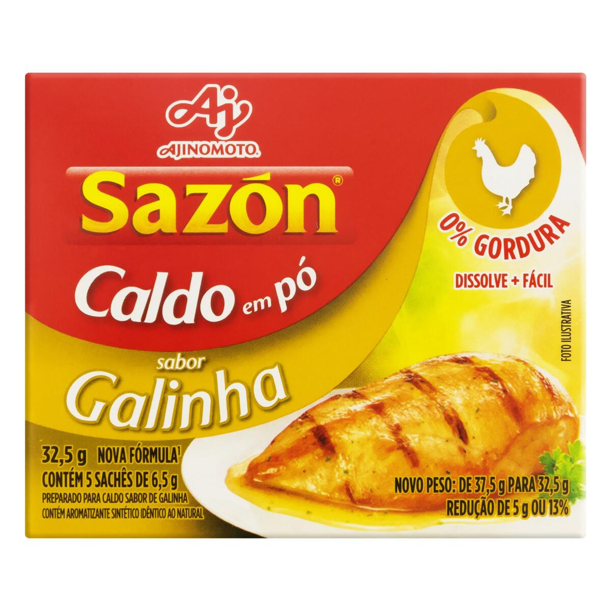 CALDO SAZON GALINHA 32,5G