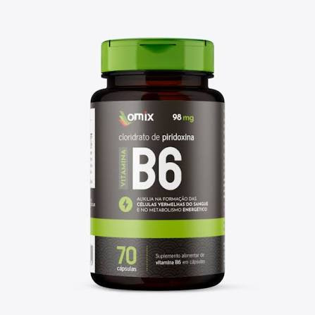 Vitamina B6 Omix 70 Caps