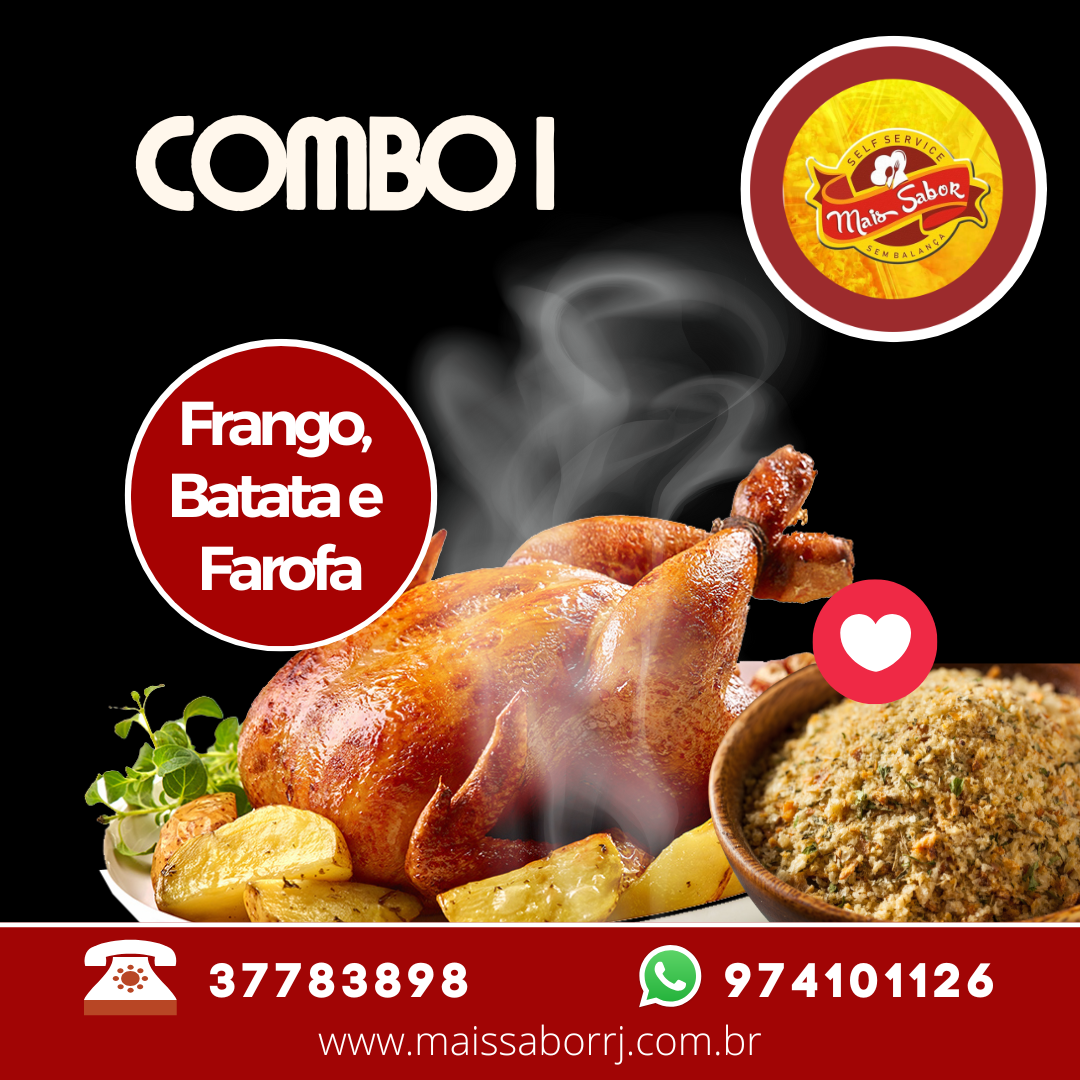FRANGO ASSADO - COMBO I