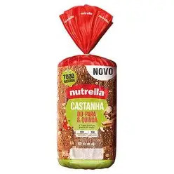 Pao de Forma Castanha do Para e Quinoa (Nutella) 350g