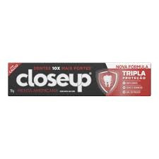 CREME DENTAL CLOSEUP TRIPLA PROTECAO MENTA AMERICANA 70G