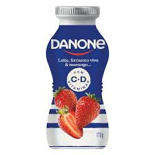 BEB LAC DANONE MORANGO 170G