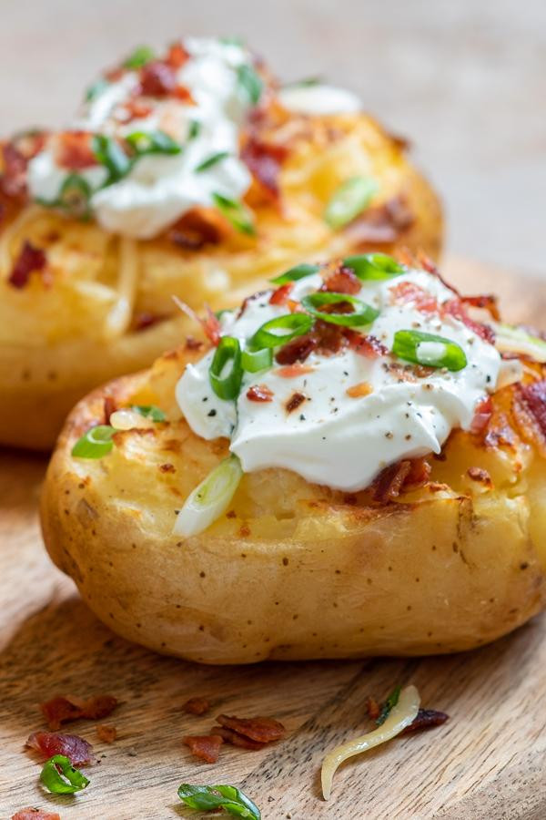 BATATA RECHEADA DE FRANGO