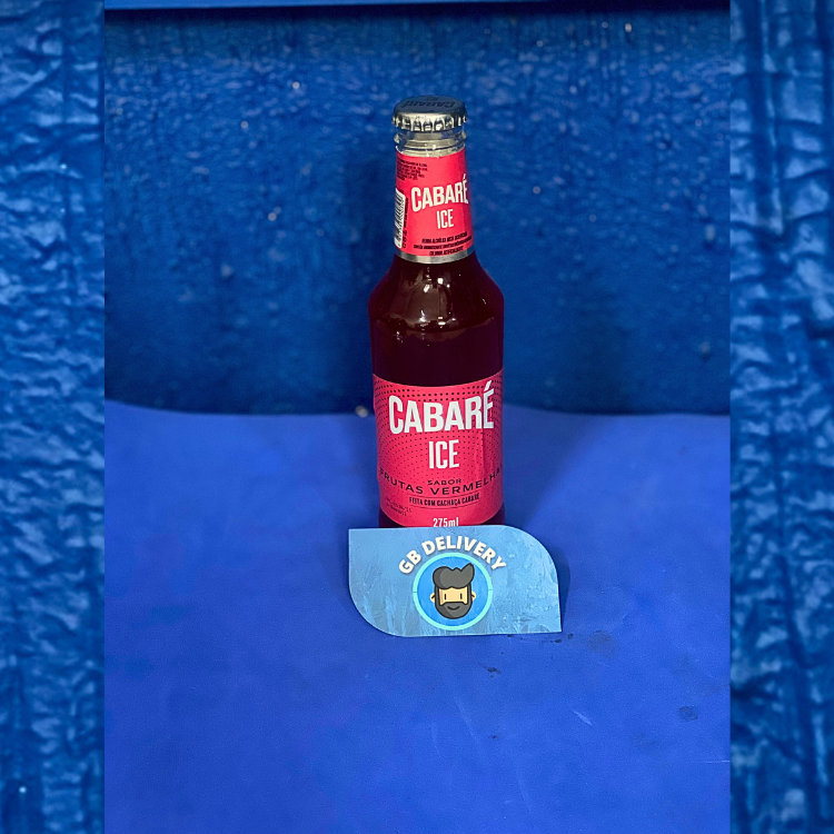 CABARE ICE FRUTAS VERMELHAS LN 275ML