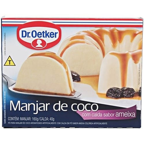 Manjar de Coco C/ Calda Dr Oetker Embalagem 200g