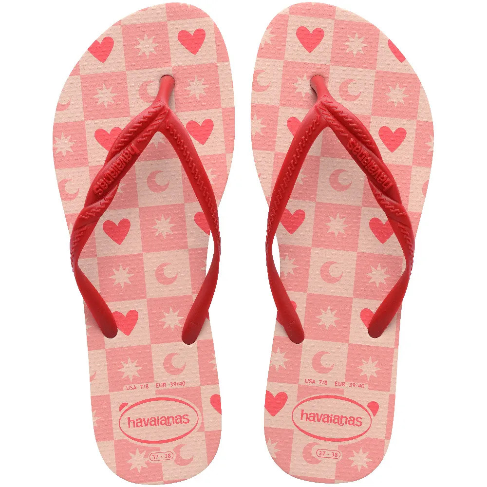HAVAIANAS FEM FANTASIA STYLE II ROSA BALLET 37/38**