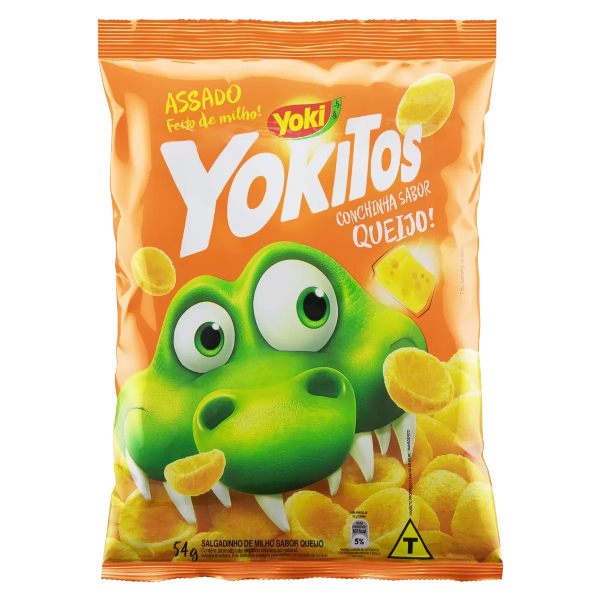 SALGADINHO DE MILHO YOKITOS QUEIJO BOLINHA 45G