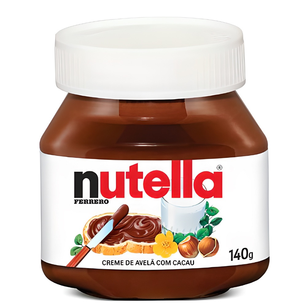 NUTELLA CREME DE AVELA C/CACAU 140G
