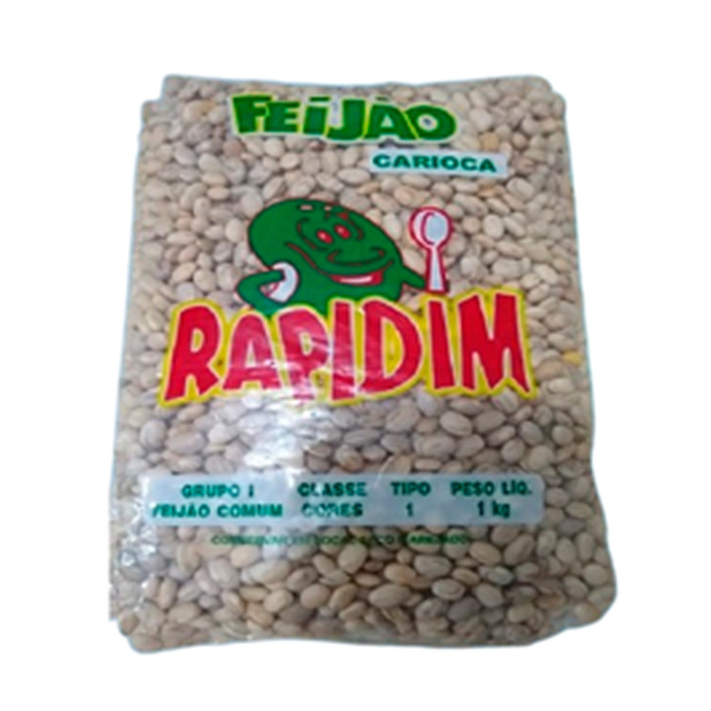 FEIJAO CARIOCA RAPIDIM TIPO1 1KG
