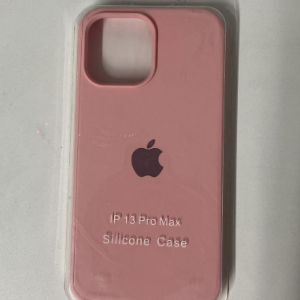 CAPA ROSA CLARO IPHONE 13 PRO MAX SILICONE CASE