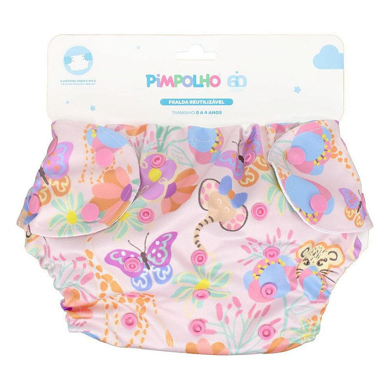Fralda Reutilizável Pimpolho - 0 a 4 anos
