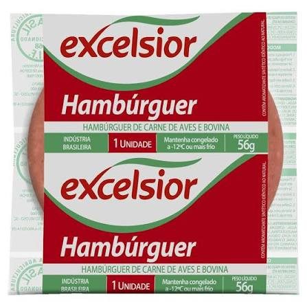 Hamburguer excelsior 56g 