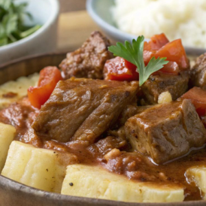 INHAME COM CARNE DE SOL