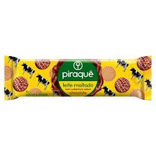 BISCOITO PIRAQUE LEITE MALTADO CHOCOLATE 80G