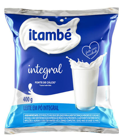 LEITE EM PO ITAMBE INTEGRAL 200G